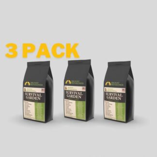 Survival Seeds 3 Pack